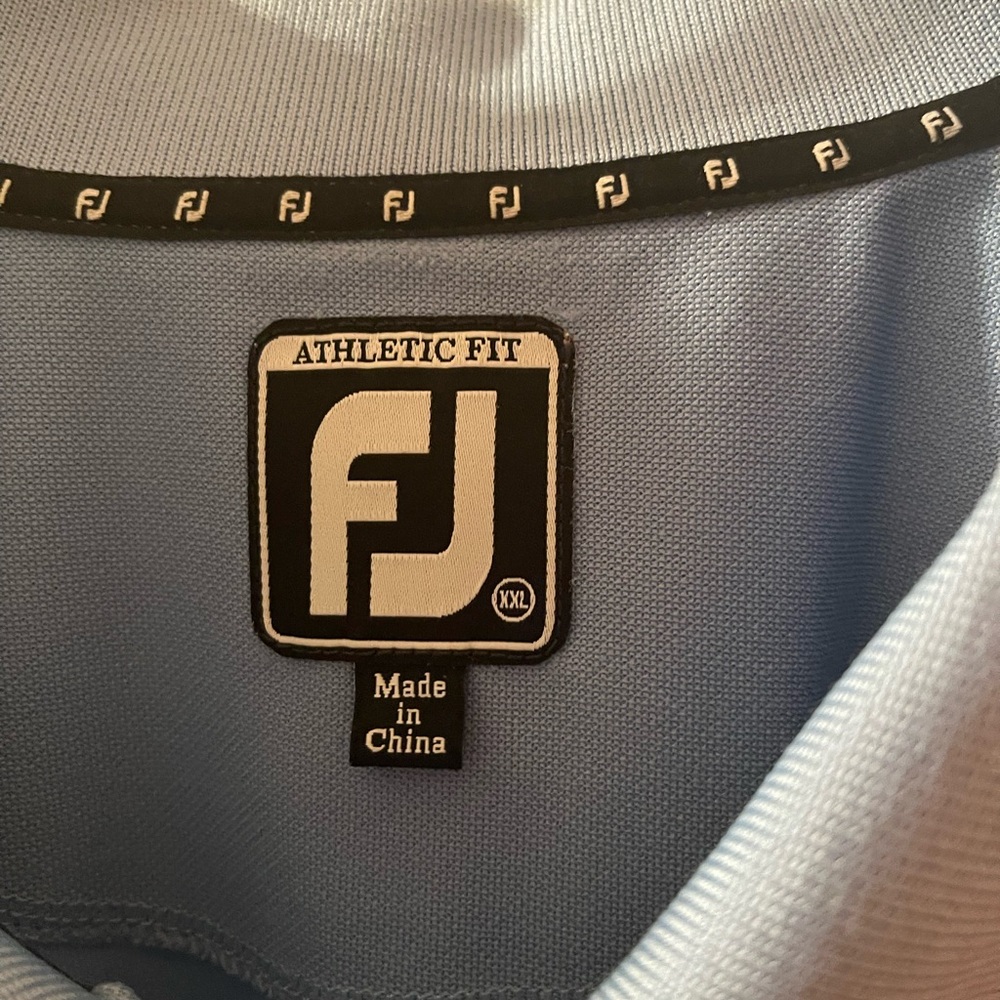 FootJoy Light Blue Polo Shirt